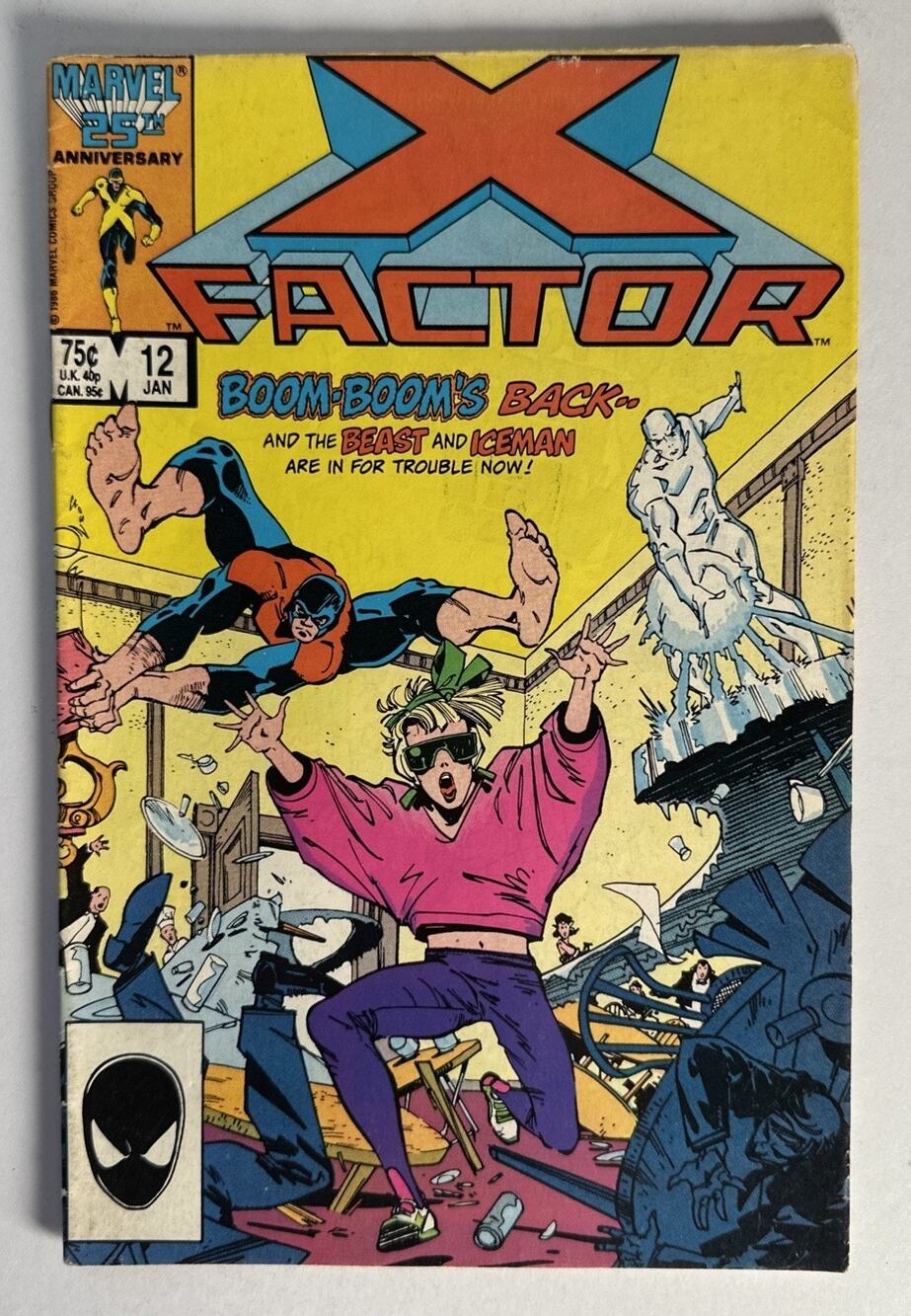 MARVEL COMICS X FACTOR #12 COMIC BOOK 1986